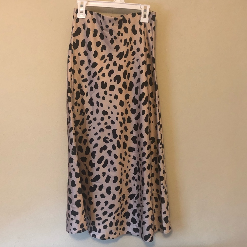 Cheetah Print Skirt